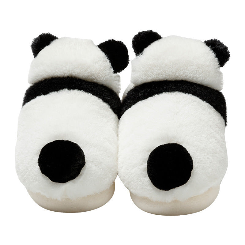 Panda Fleece-lined Slippers