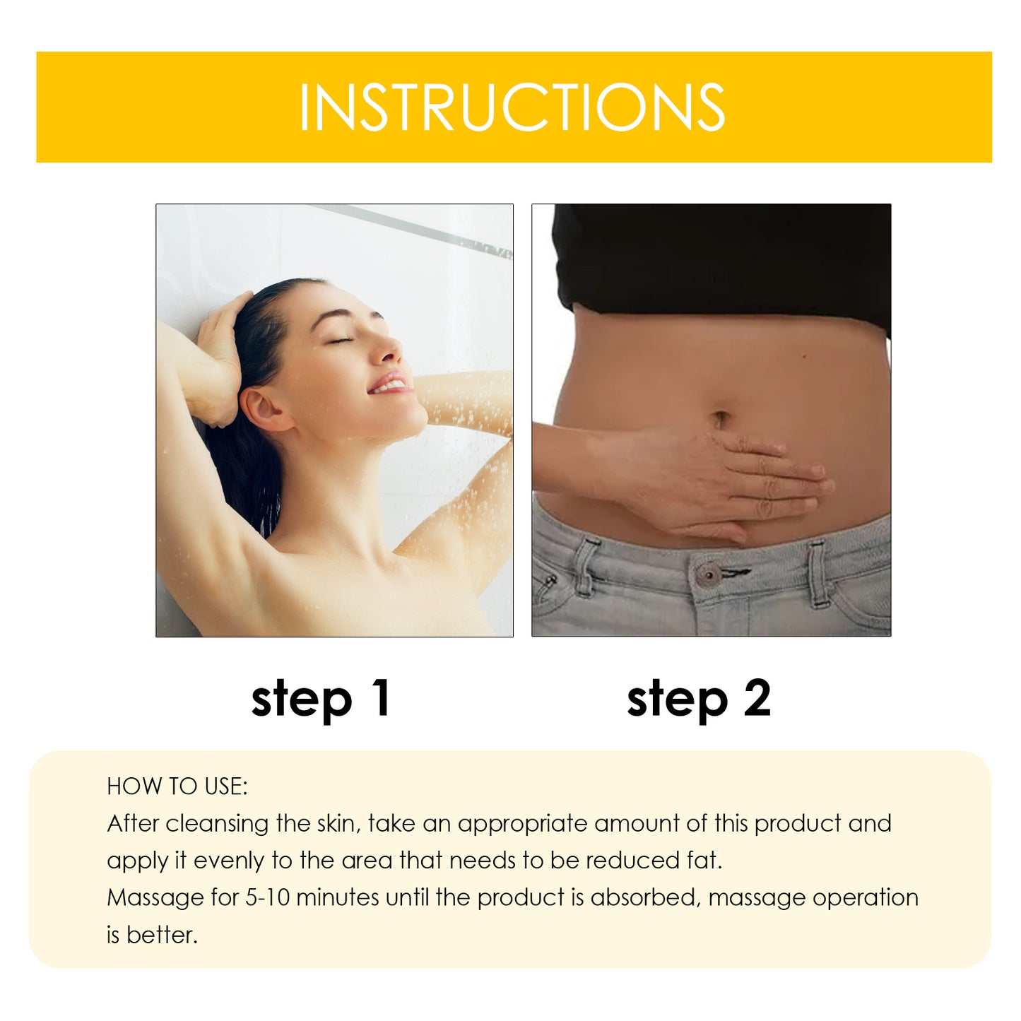 Skin Tightening Belly Foam Refreshing Body Soap
