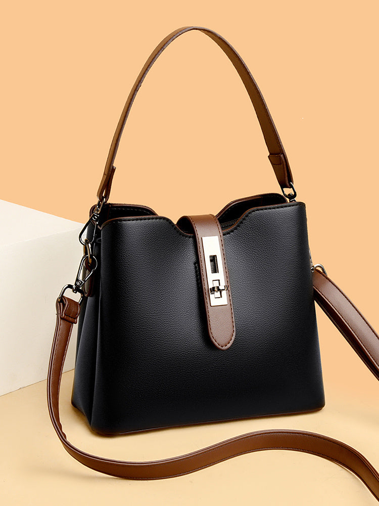 New Fashion All-matching Soft Leather Bag