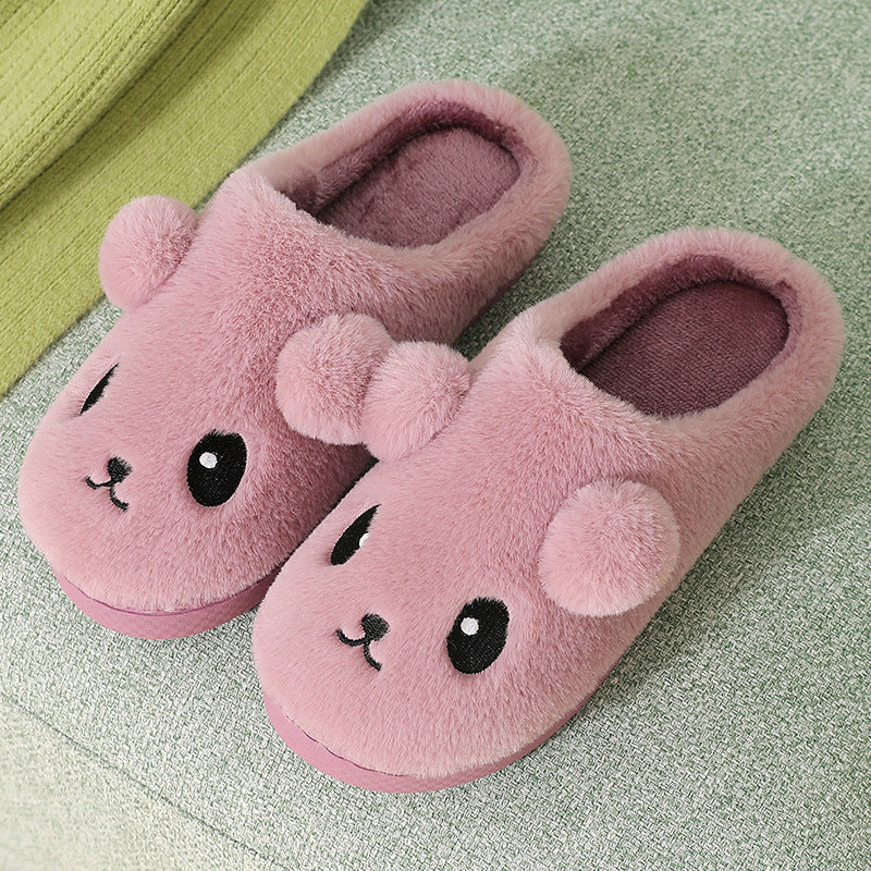 Furry Plush House Shoes