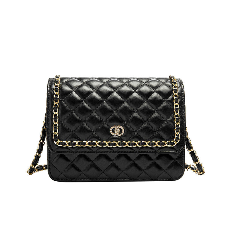 New Trendy Classic Style Rhombus Chain Bag