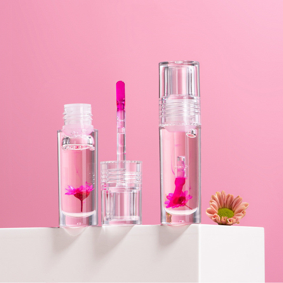 Flower Color Changing Lip Oil Moisturizing lip gloss