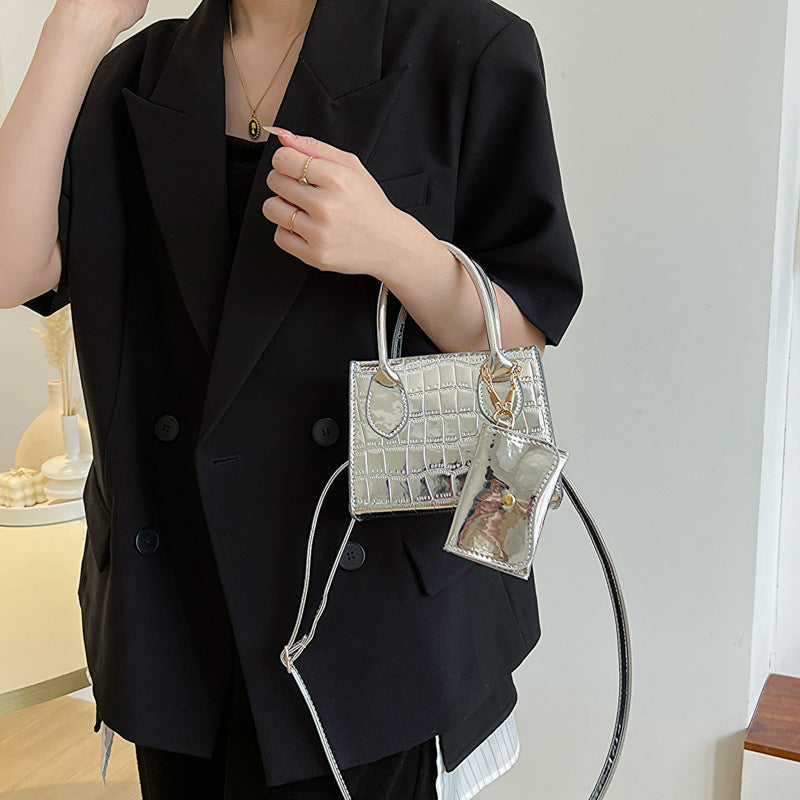 Color Stone Western Style Bag