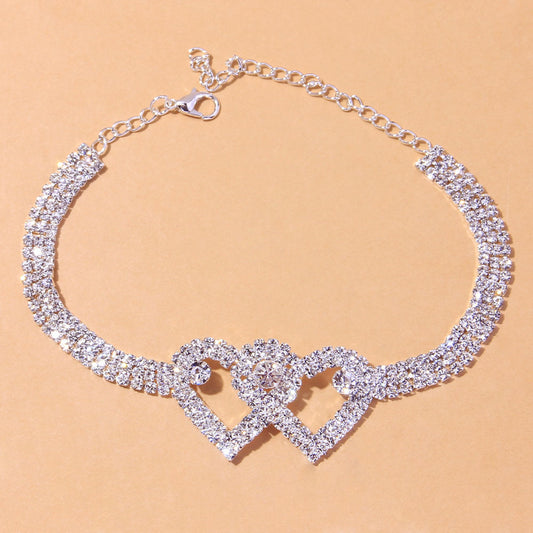 Heart-shaped Anklet