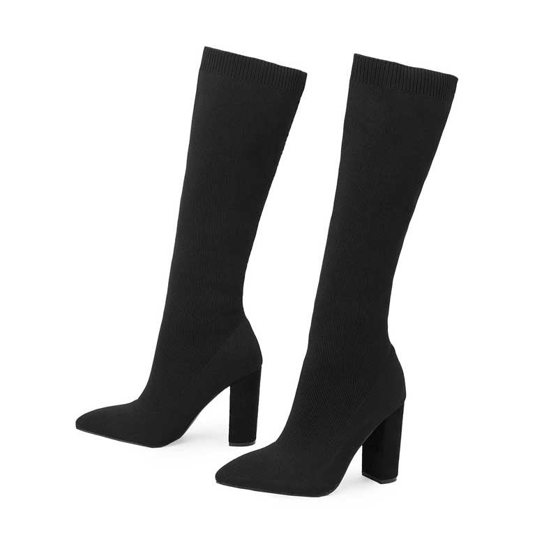 Thick High-heeled