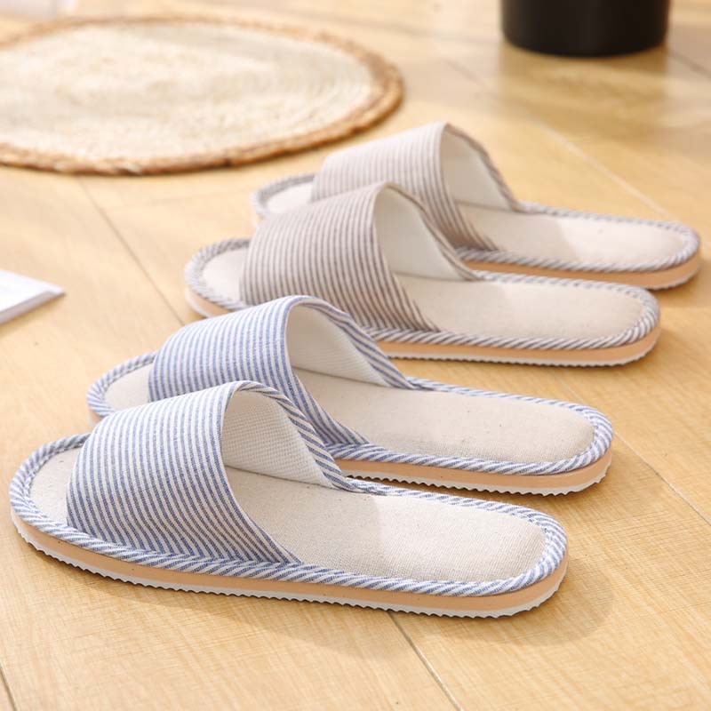 Linen Indoor Slippers