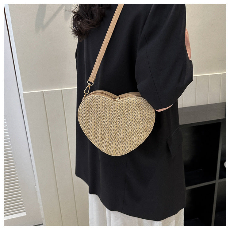 Heart Shape Mini Crossbody Bag