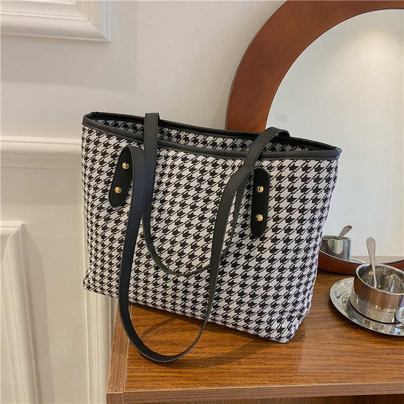 Houndstooth Bag