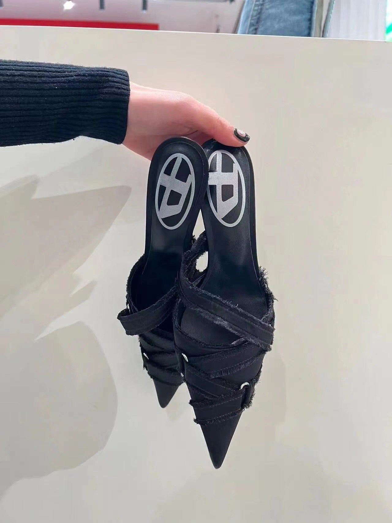 Pointed Toe Sliders