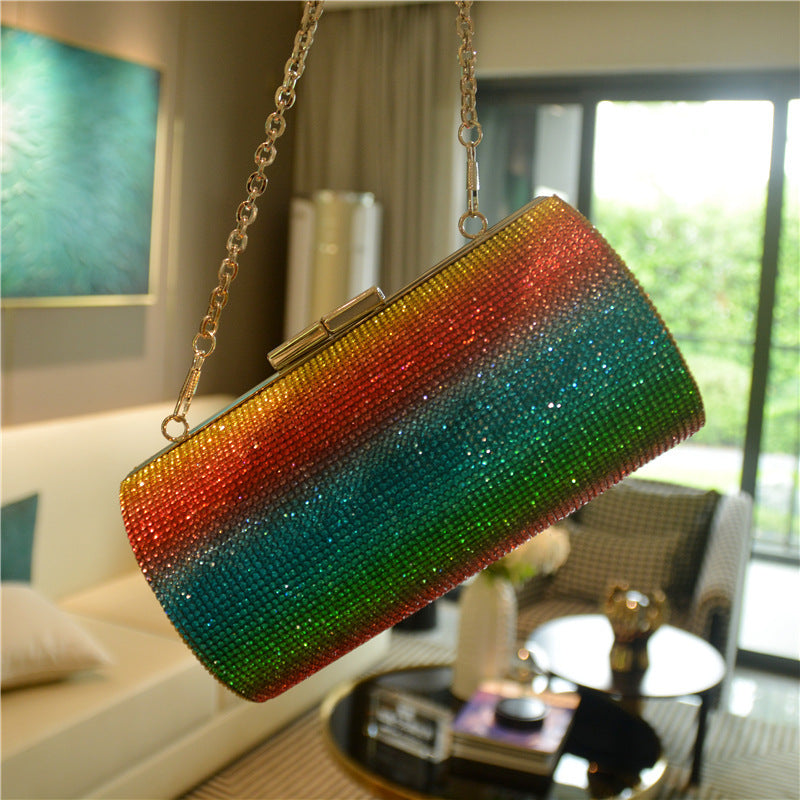 Over the rainbow clutch