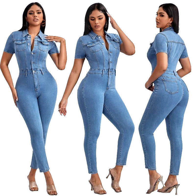 Denim Jumpsuit