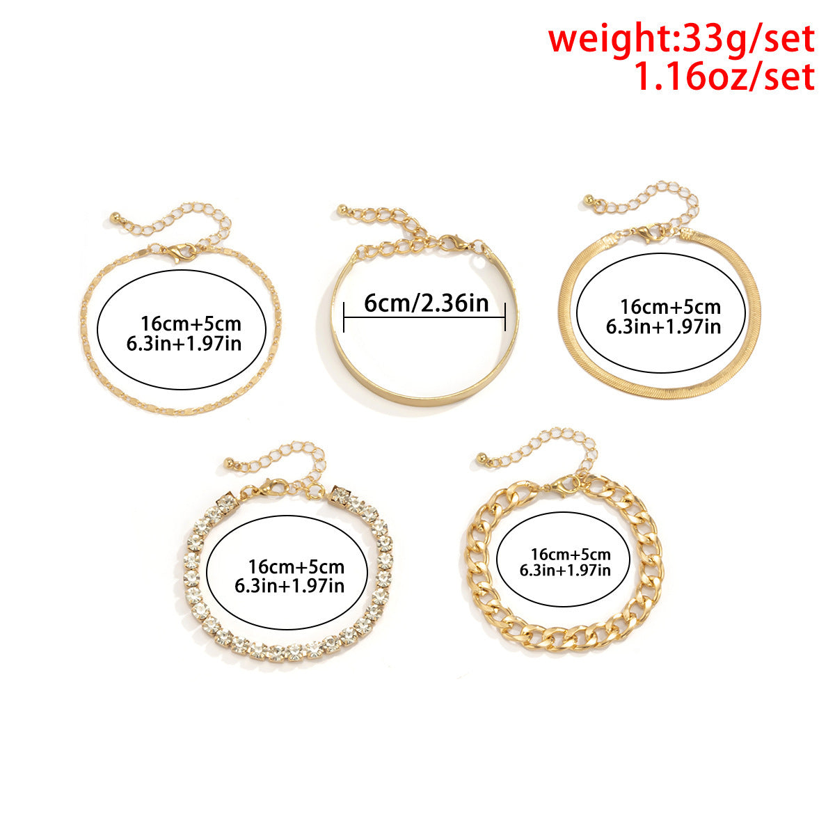 Chain Diamond Bracelet