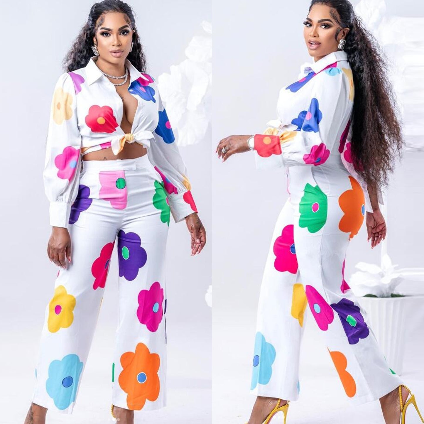 Colorful Two-piece Set