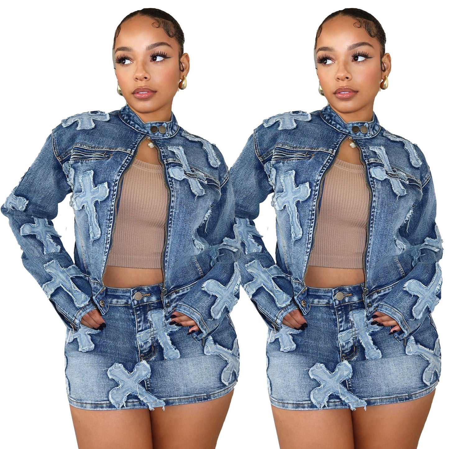 Denim Jacket Suits