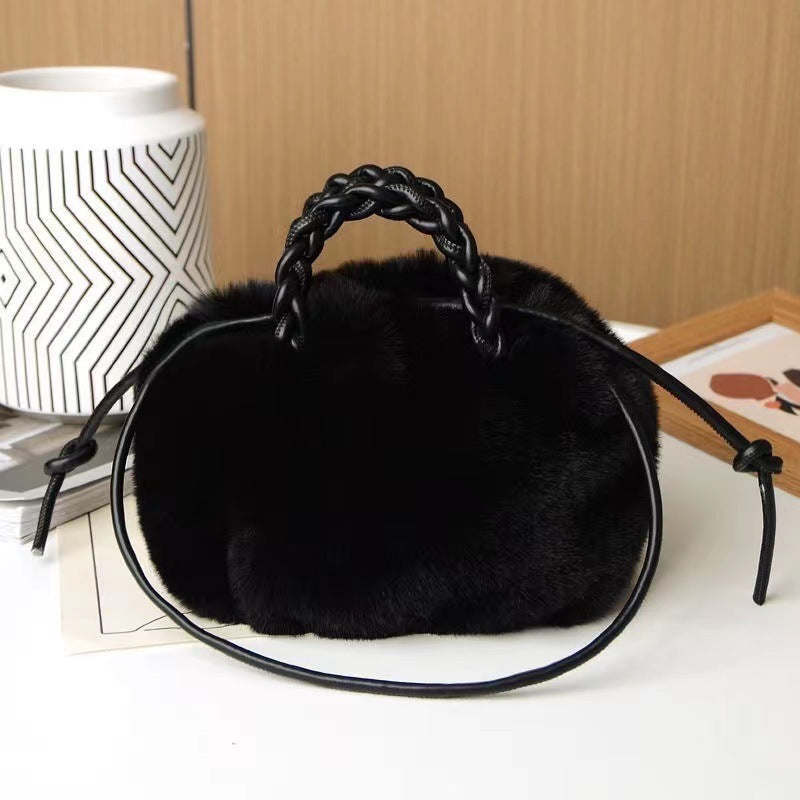 Plush Versatile Handbag