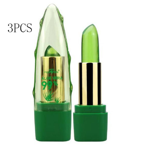 Aloe Vera Gel Color Changing Lipstick Gloss  Moisturizer