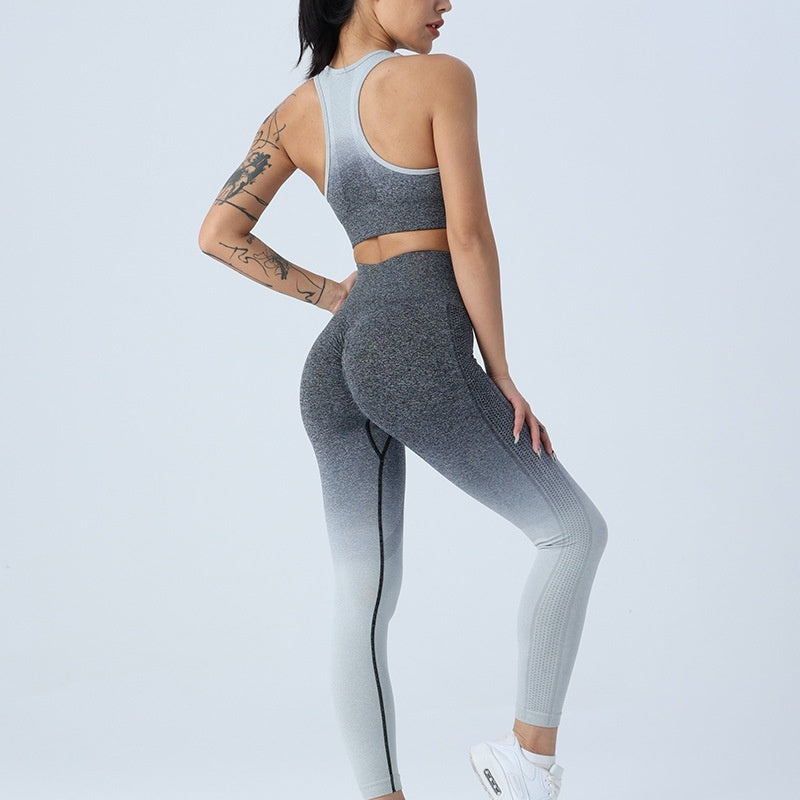 Yoga Pants Bra Set