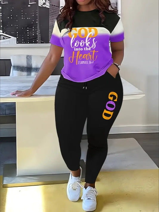 T-Shirt And Leggings Set