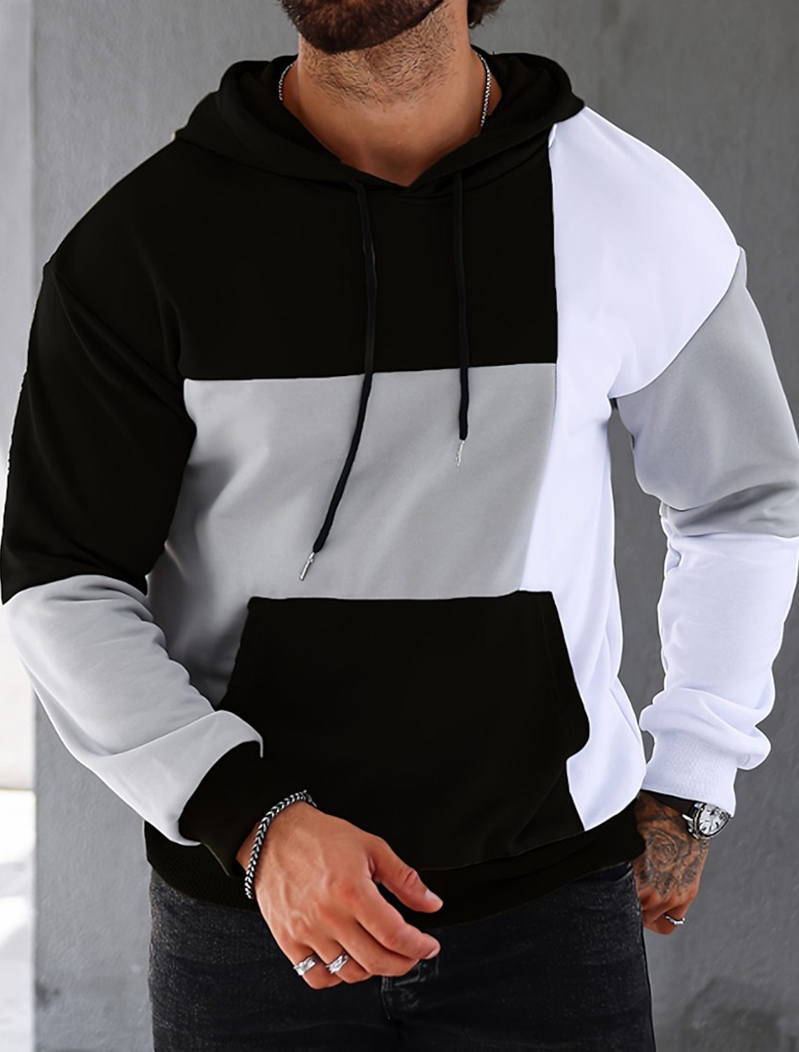 Men's 3D Hooded Sweater