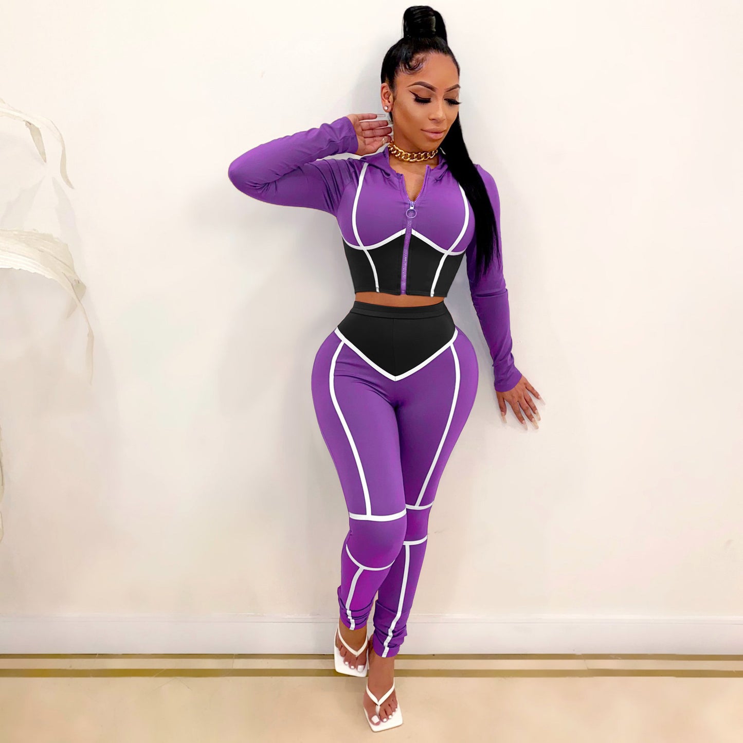 Fashion Yoga Two-piece Set