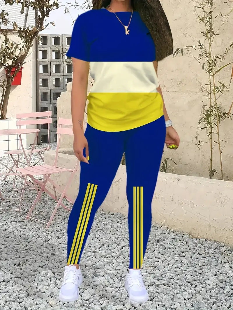 Trendy Colorblock Set