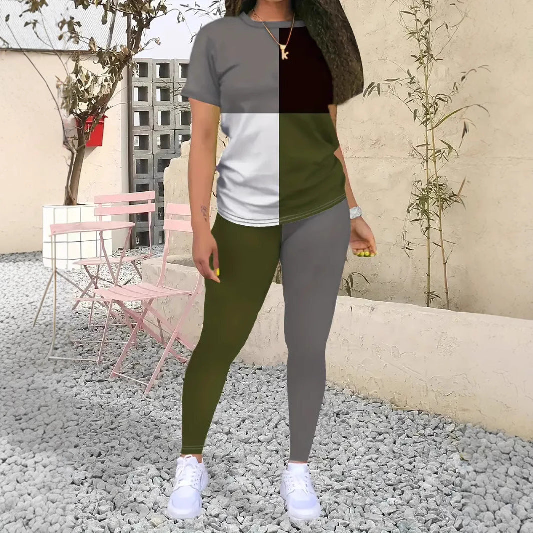 Trendy Colorblock Set