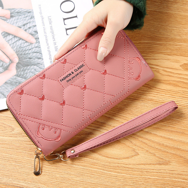 Wallet Long Single Zipper