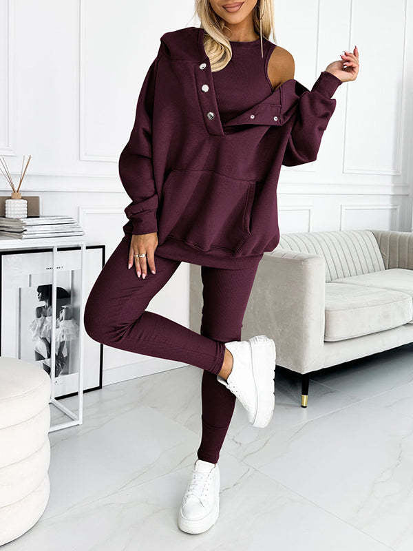 3pcs Sweatshirt Set