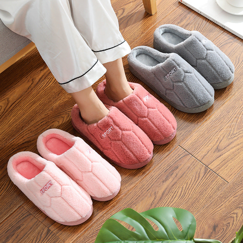 Unisex Slippers Cozy Plush