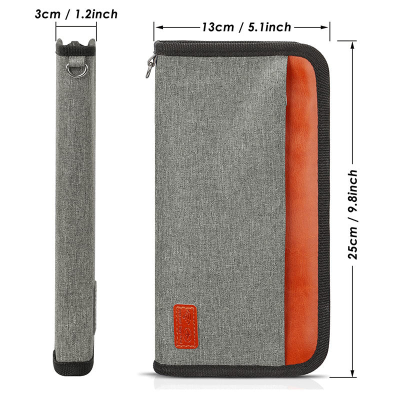 Anti-theft Swiping RFID Passport Holder