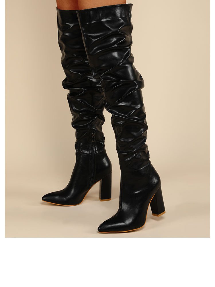 Chunky Heel High