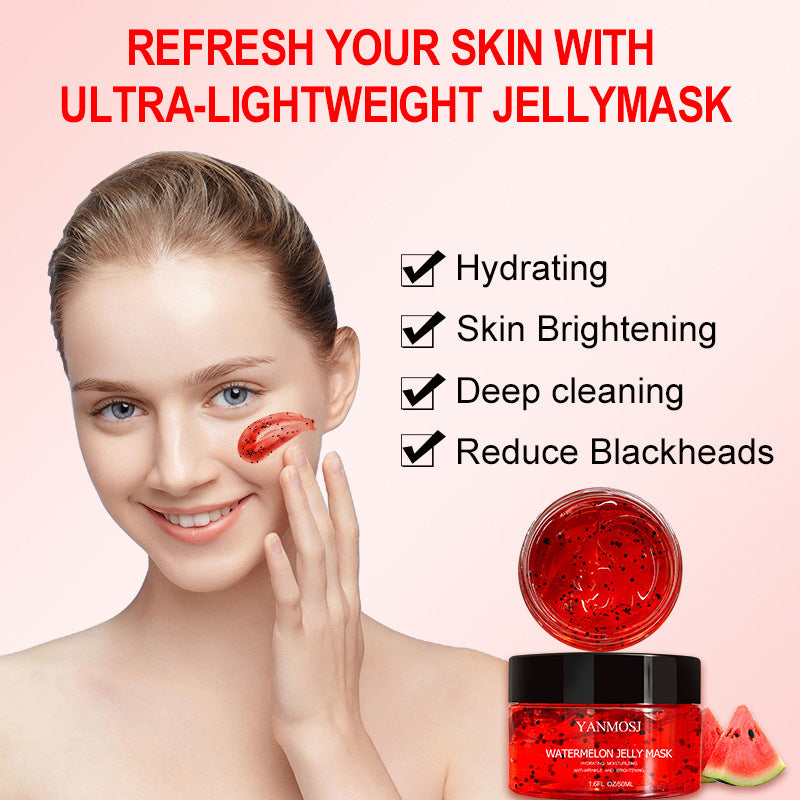 Cleansing Blackhead Hyaluronic Acid Watermelon Seed Jelly Mask