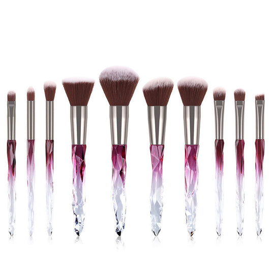 "Cutsey" Makeup brushes 10 piece