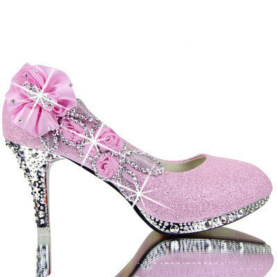Wedding shoes high heels