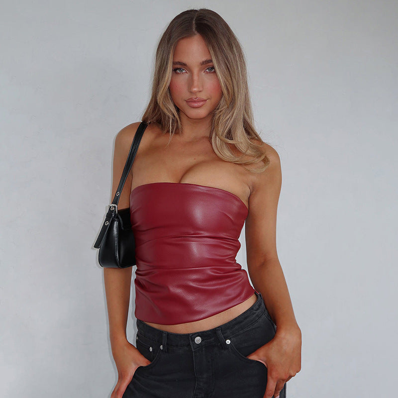 Tank-top Leather
