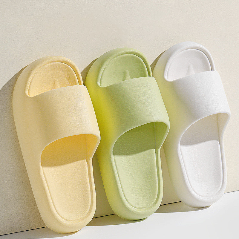 Solid Thick-soled Slippers  Non-slip