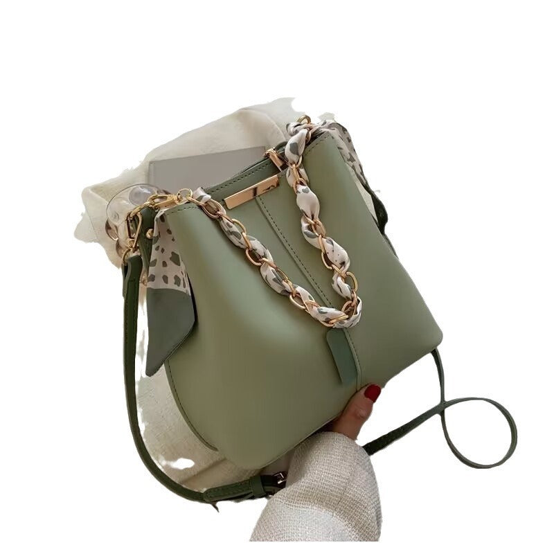 One Shoulder Versatile Bucket Bag