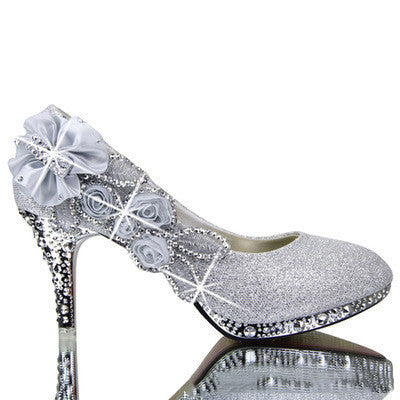Wedding shoes high heels