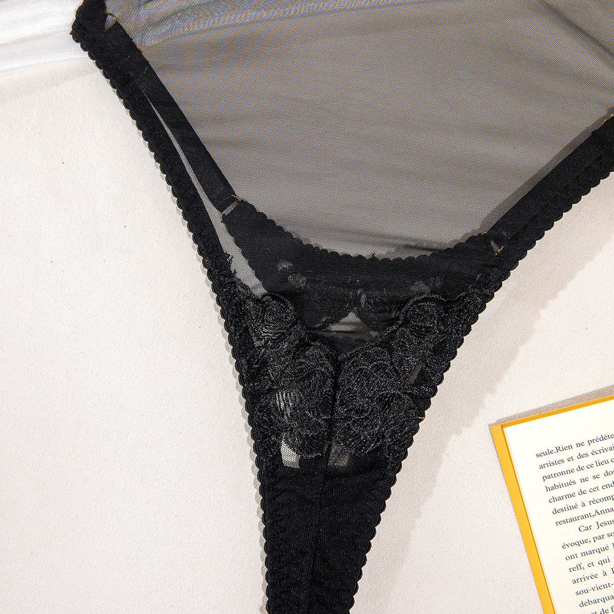 V-neck Lace One Piece