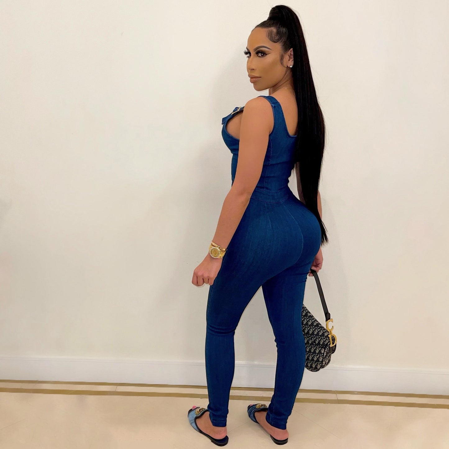 Denim Jumpsuit