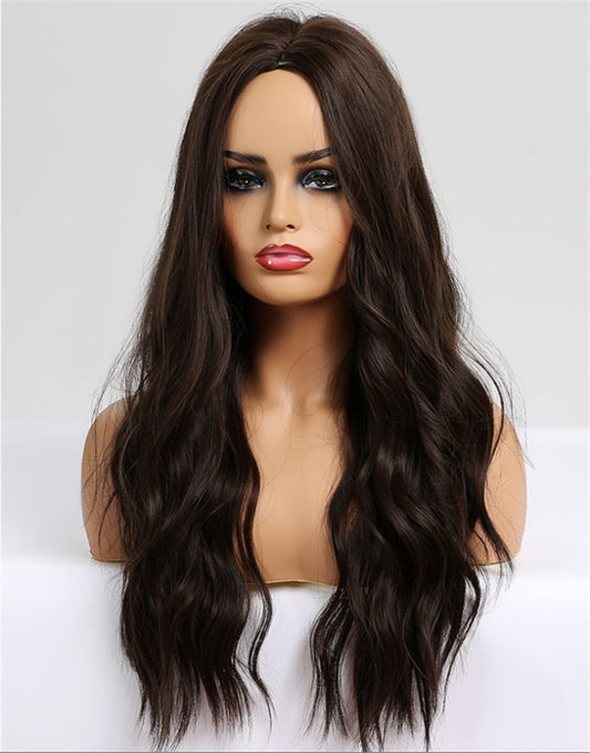 Brown long Wig