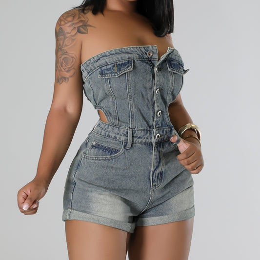 Denim Jumpsuit