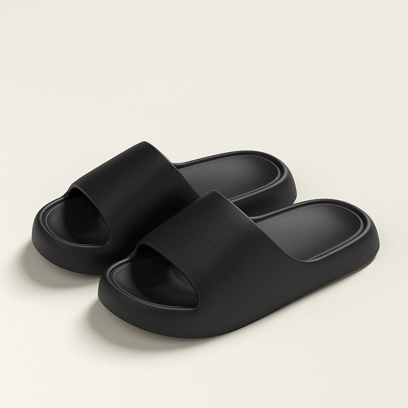 Solid Thick-soled Slippers  Non-slip