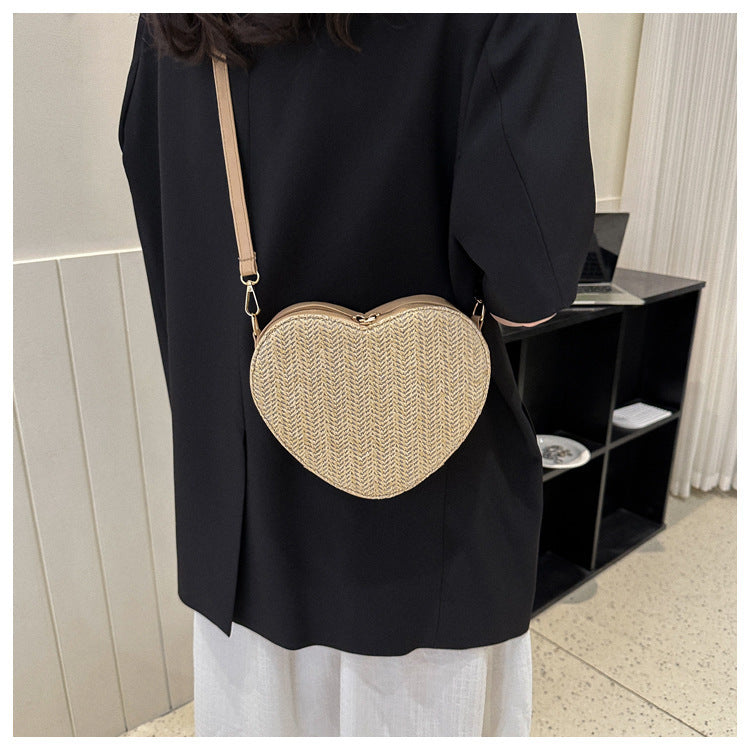 Heart Shape Mini Crossbody Bag