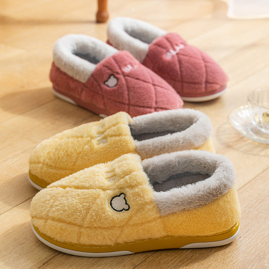 Winter Warm Plush Slippers