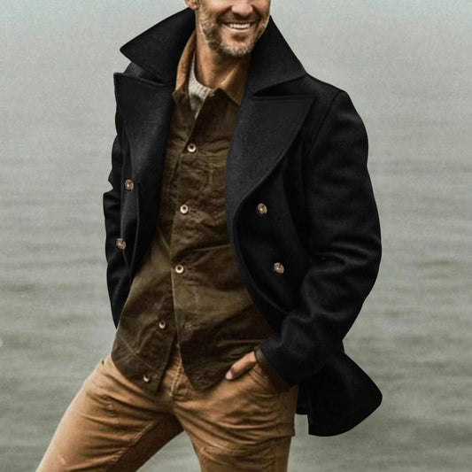 Double Breasted Casual Trench Coat
