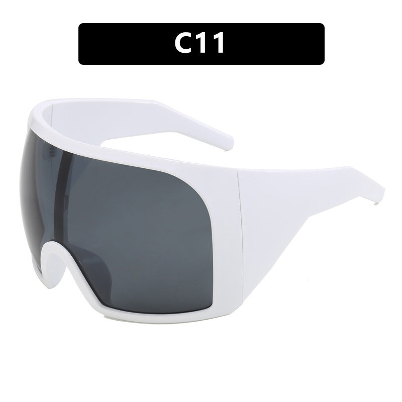 Large Rim Mask Sunglasses