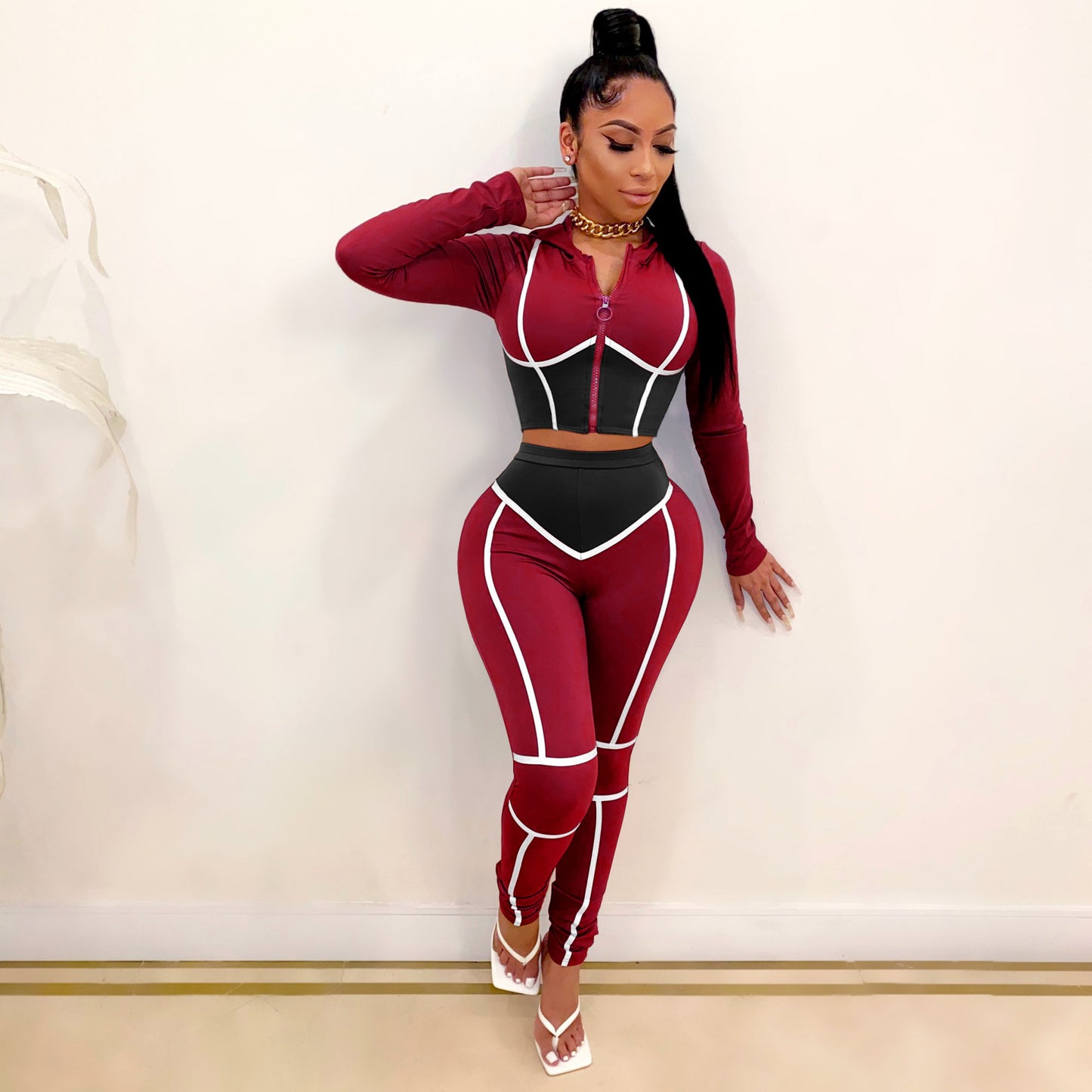 Fashion Yoga Two-piece Set