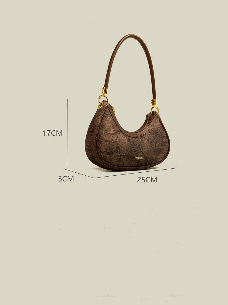 Niche Texture Shoulder Bag