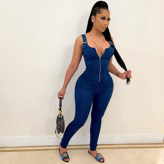 Denim Jumpsuit